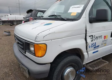 2006 Ford E-250 Commercial/Recreational from USA, damaged, VIN 1FTNE24W36HA98453